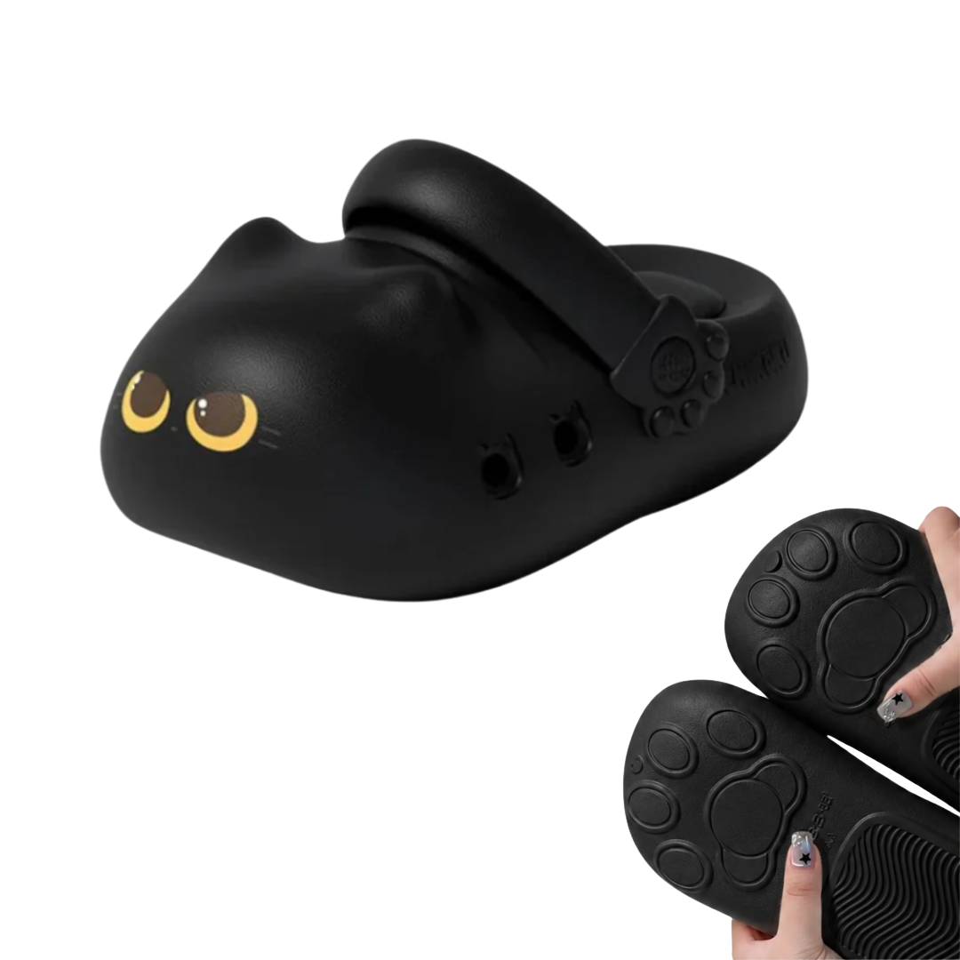 Crocs que Dejan Huellas de Gato