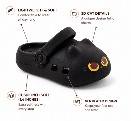 Mimiu™ Cute Cat Paw Comfy Clogs
