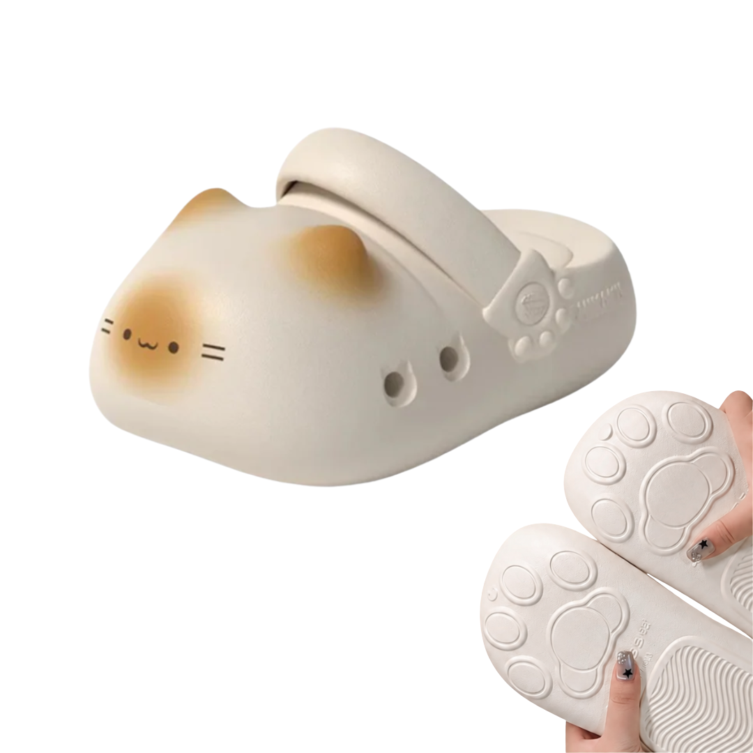 Crocs que Dejan Huellas de Gato