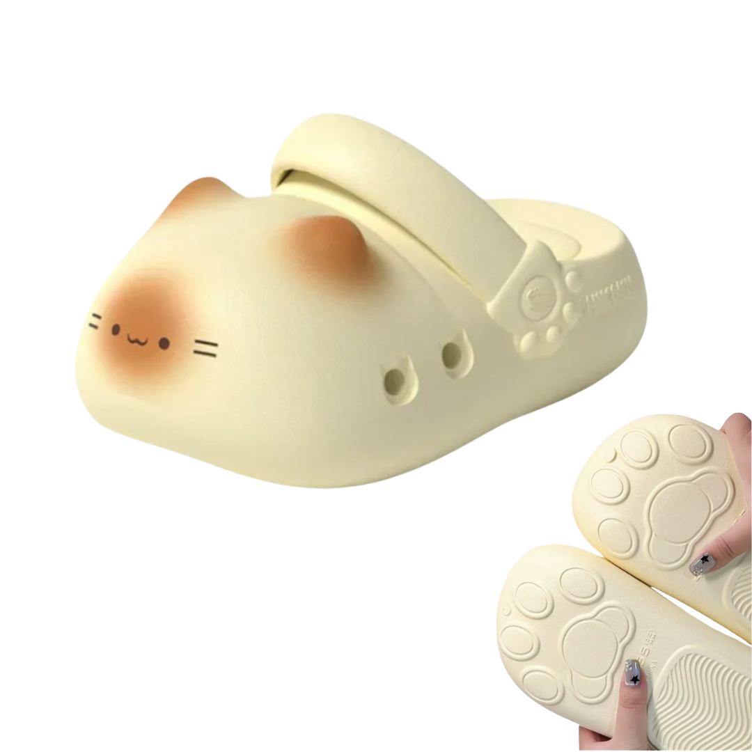 Crocs que Dejan Huellas de Gato